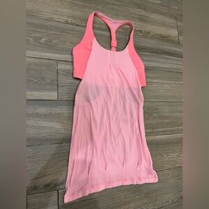 Lululemon 2 in 1 sports bra tank top
